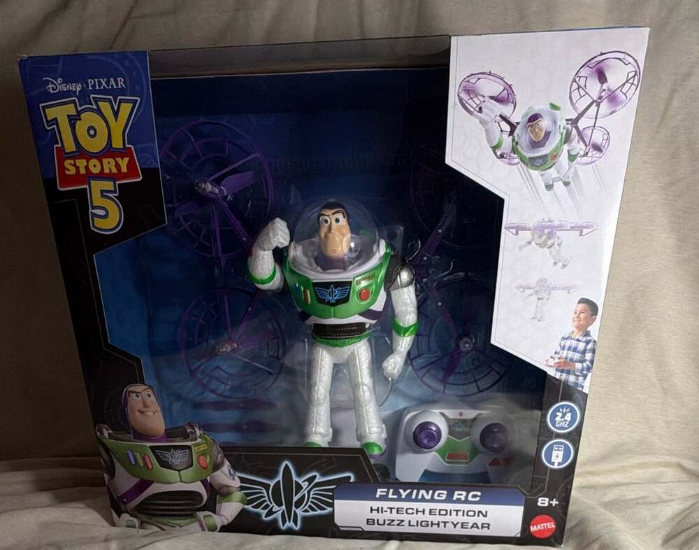 Disney Pixar Toy Story 5 Flying RC Buzz Lightyear Drone *FACTORY SEALED* NEW